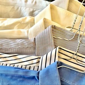 6 Jos. A. Bank Dress Shirts 16-32 16-33